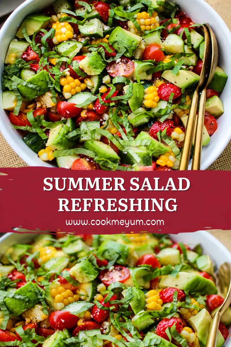 Summer Salad Refreshing – Quick and High-Protein