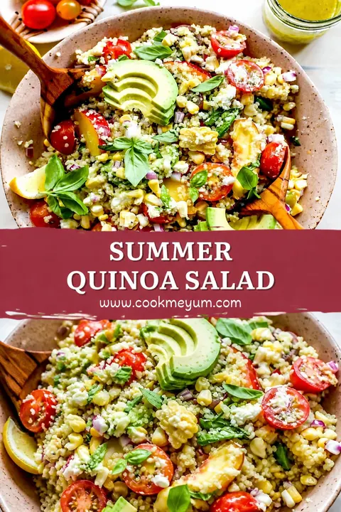 Summer Salad with Quinoa – Fresh and High-Protein