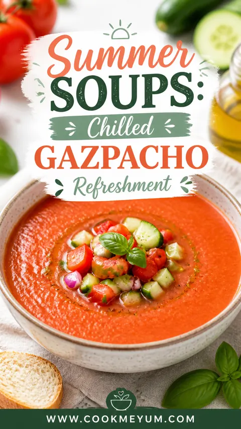Summer Soups: Chilled Gazpacho Refreshment
