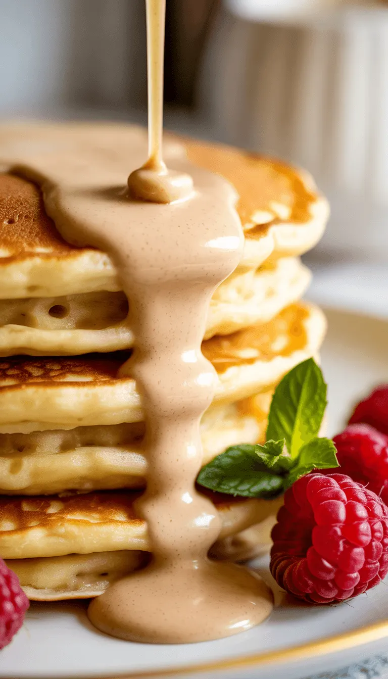 Velvety Maple Cream Sauce – Perfect for Pancakes!