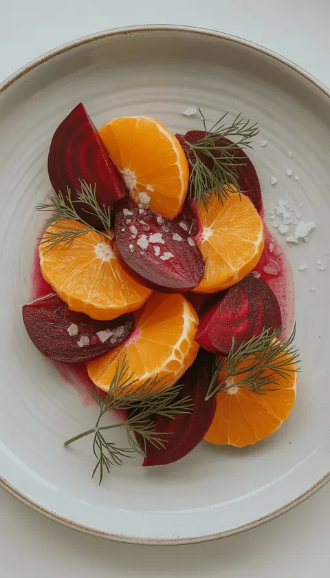 Vibrant Orange and Beet Salad – Refreshing and Nutritious!