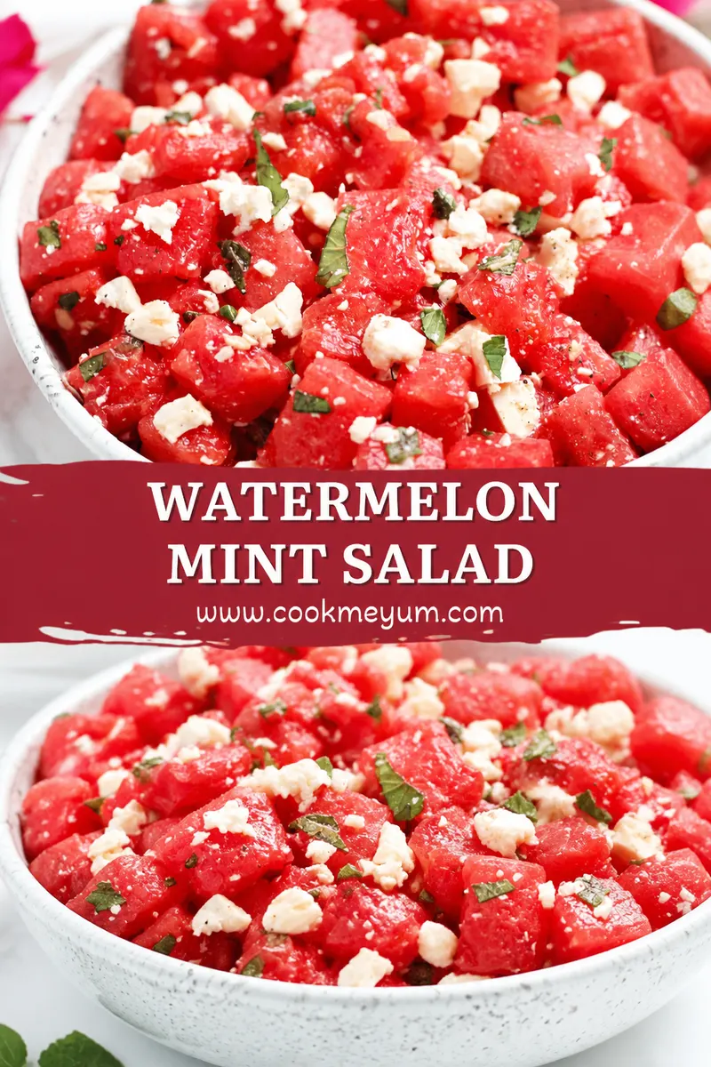 Watermelon Mint Salad – Refreshing and Light for Summer
