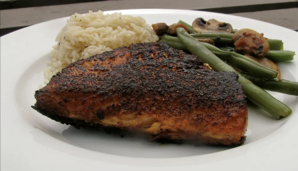 Baked Blackened Salmon