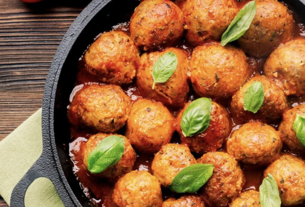 Frozen Meatballs in Air Fryer