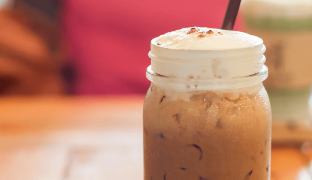 iced mocha latte