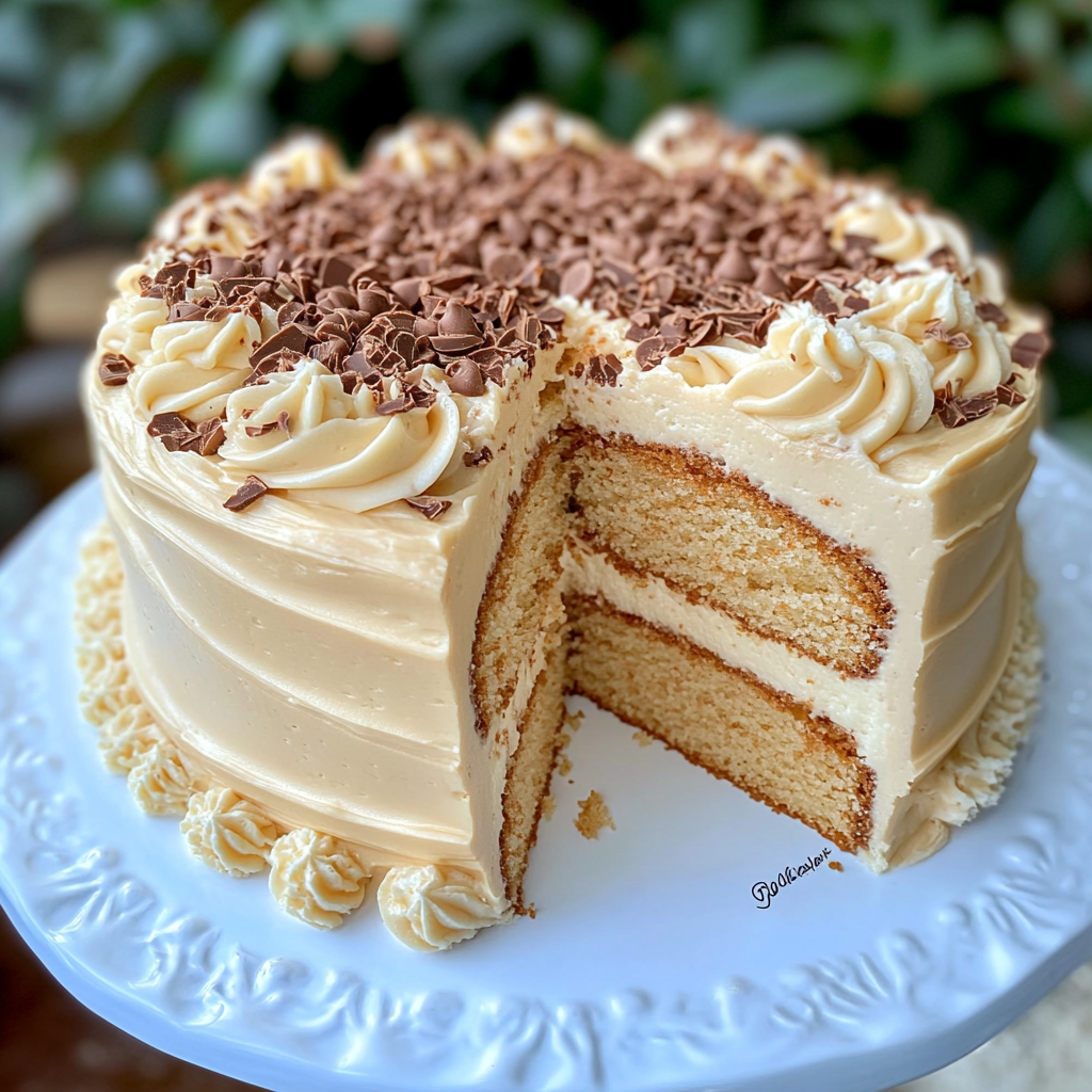 White Chocolate Mocha Cake