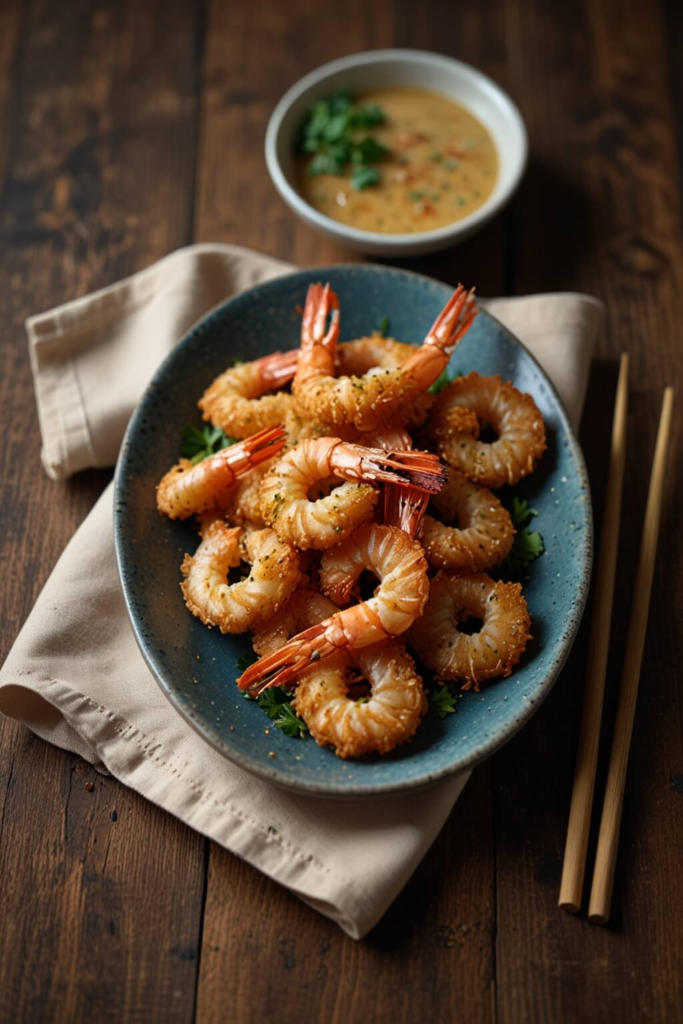 Crispy Five-Spice Deep-Fried Shrimp