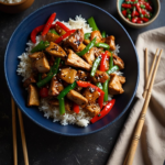 Restaurant-Style Black Pepper Chicken Stir-Fry