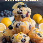 Blueberry Muffins with Lemon Zest