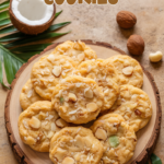 Chewy Coconut Macadamia Nut Cookies