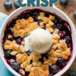 Easy Blueberry Crisp
