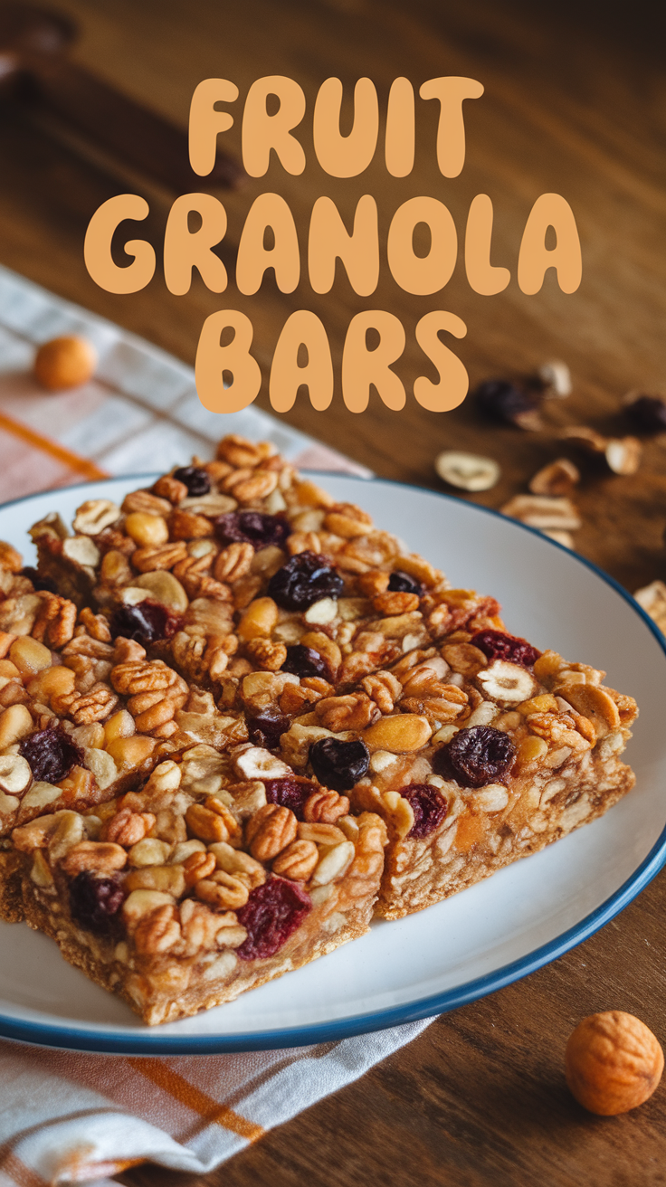 Fruit Granola Bars