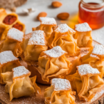 Honey Almond Phyllo Pastry Bites
