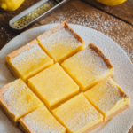 Lemon Bars with Shortbread Crust