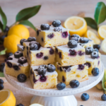 Lemon Blueberry Blondies