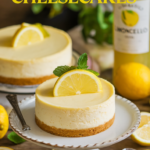 Mini Limoncello Cheesecakes