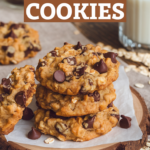 Nutty Chocolate Chip Oatmeal Cookies