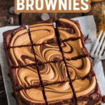 Peanut Butter Swirl Brownies