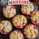 Strawberry Streusel Cobbler Muffins