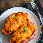 Twice Baked Sweet Potatoes