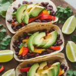 Vegetarian Black Bean Tacos