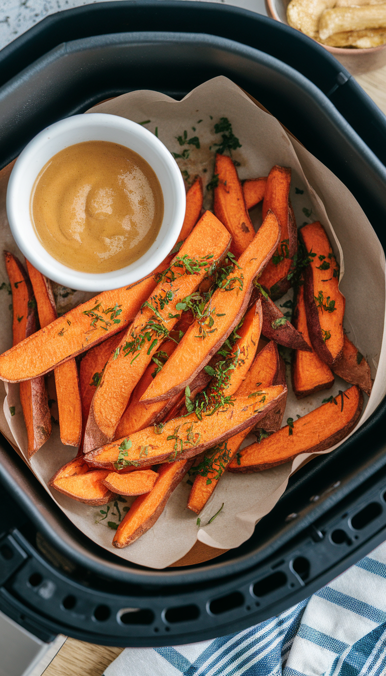 Crispy Air Fryer Sweet Potato Fries
