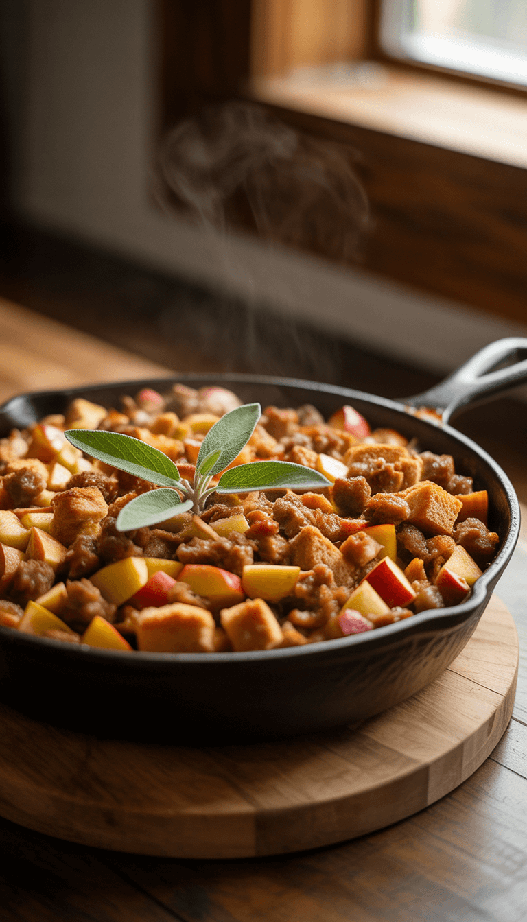 Apple Sausage Stuffing