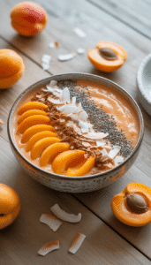 Apricot Smoothie Bowl