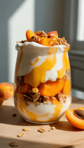 Apricot Yogurt Parfait