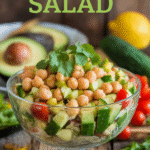 Avocado Chickpea Salad