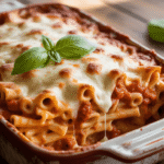 Baked Ziti with Extra Cheese