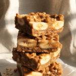 Banana and Honey Oat Bars