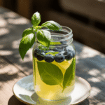 Blueberry Basil Lemonade