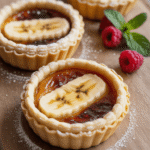 Caramelized Banana Tarts