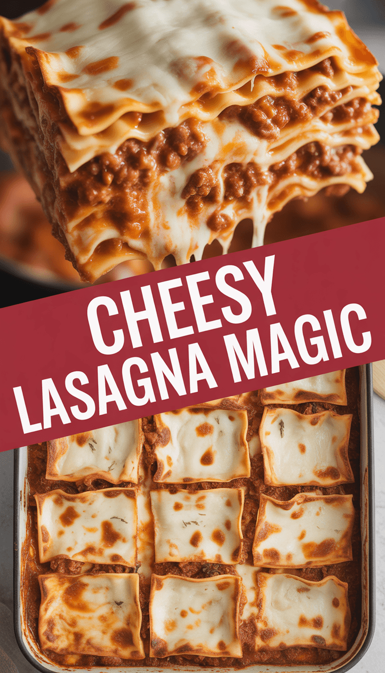 Cheesy Lasagna Magic