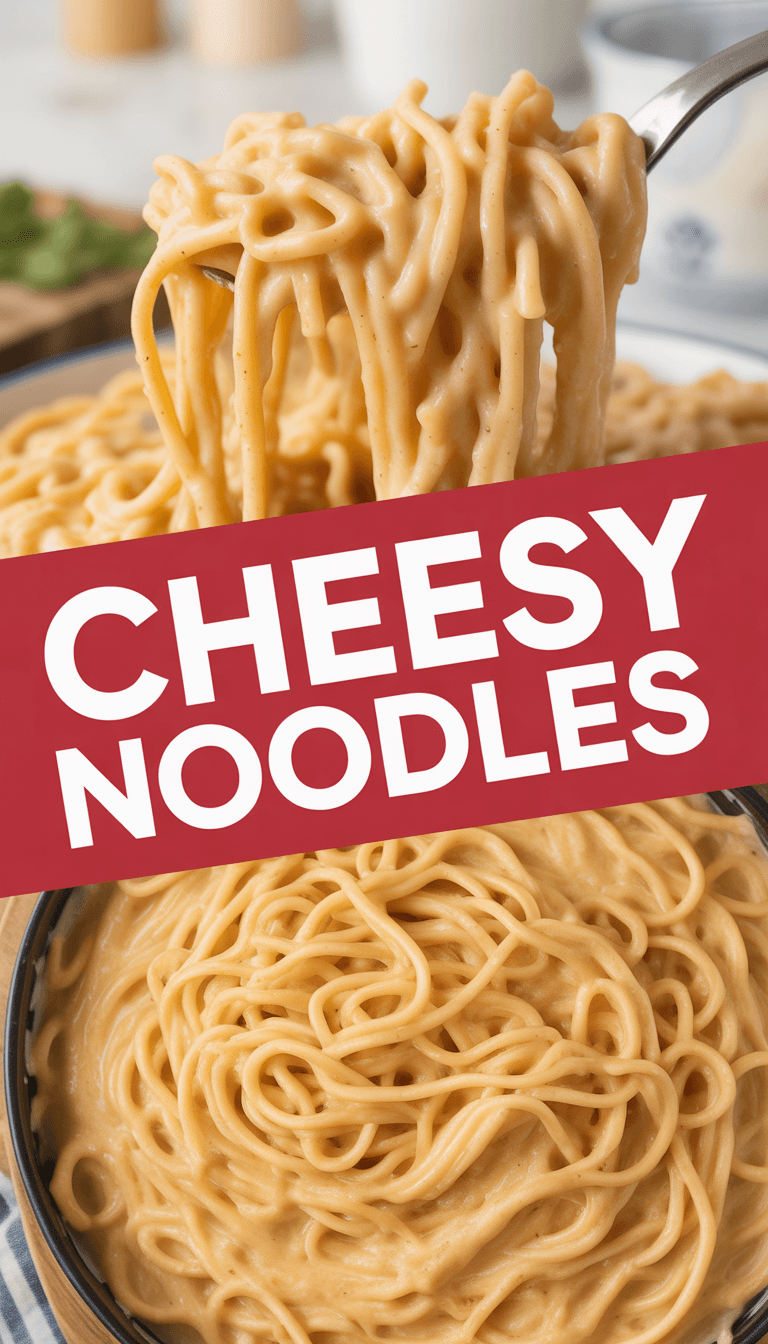 Cheesy Noodles Recipe