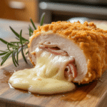 Chicken Cordon Bleu with Extra Cheese