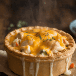 Chicken Pot Pie with Extra Cheese