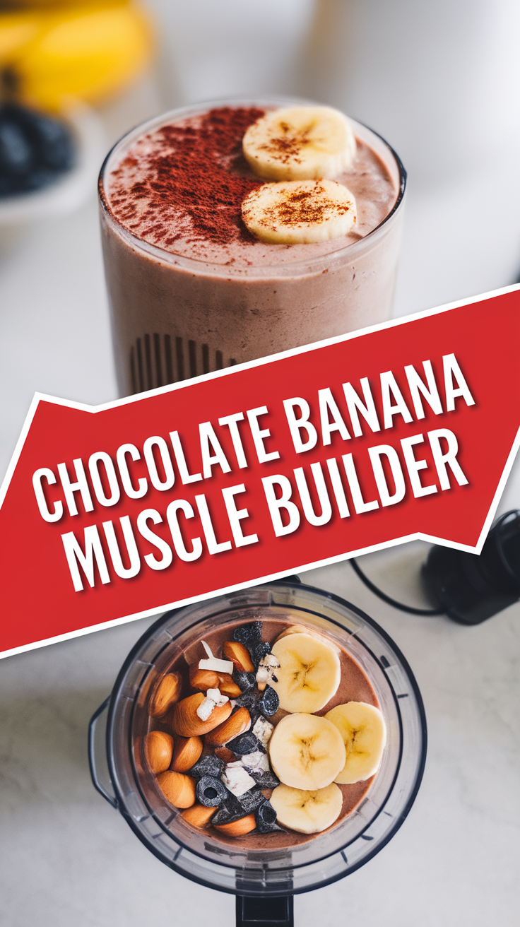 Chocolate Banana Muscle Builder
