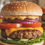 Classic Beef Burgers for National Hamburger Day