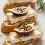 Fig and Brie Crostini