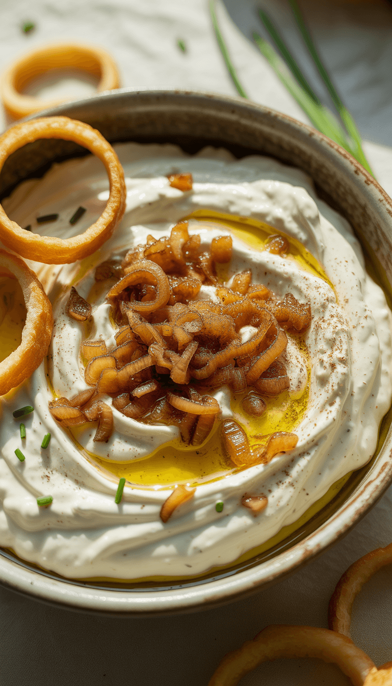 Greek Yogurt French Onion Dip