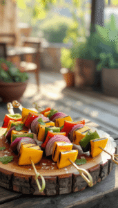 Grilled Mango Skewers