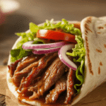 Honey Glazed Brisket Wraps for Brisket Day