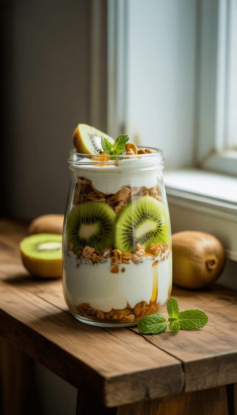 Kiwi Yogurt Parfait