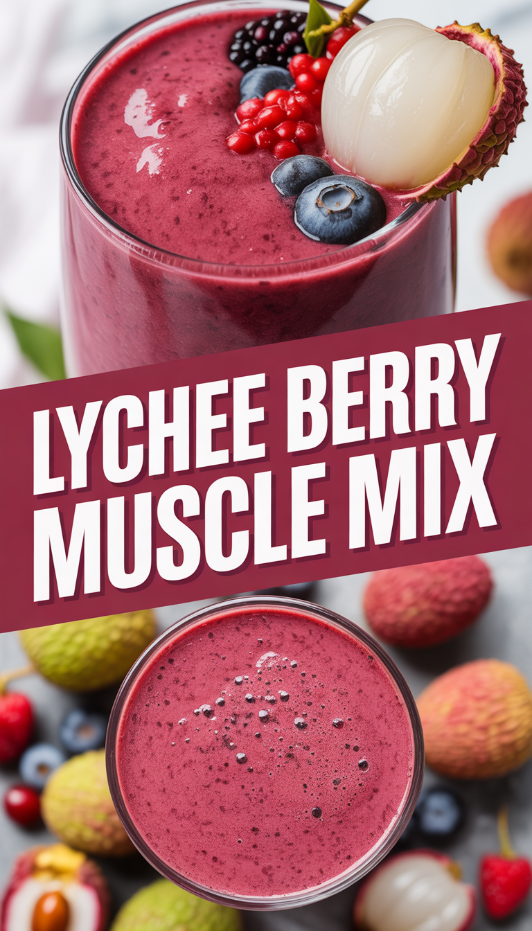 Lychee Berry Muscle Mix