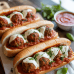 Meatball Sub Sandwiches - Family Style