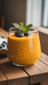 Orange Chia Seed Pudding