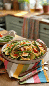 Pasta Primavera - Family Style