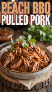Peach BBQ Pulled Pork